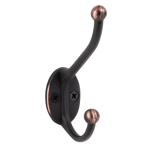 Sure-Loc Hardware Sure-Loc Hardware Robe and Coat Hook, Vintage Bronze RH3 11P